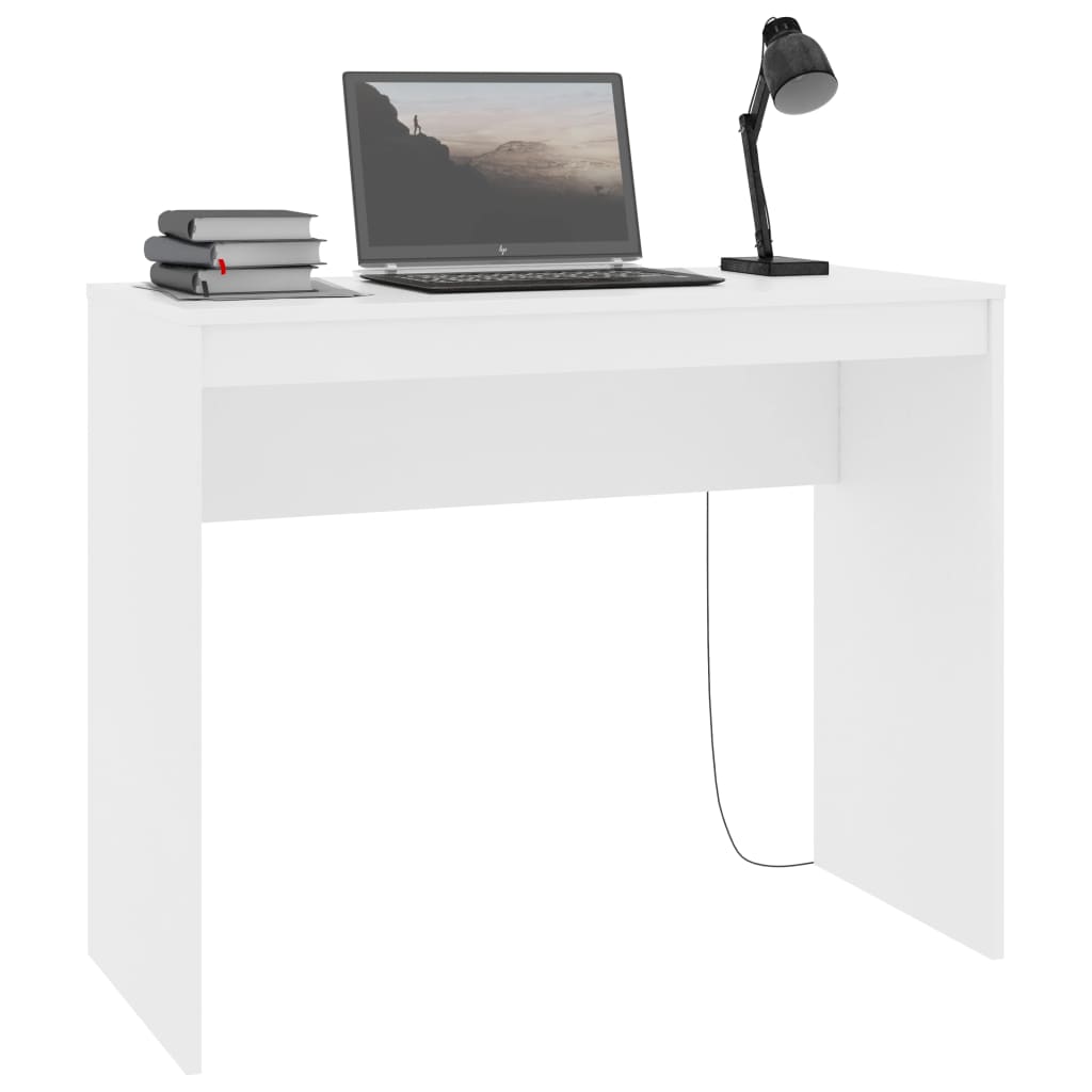 vidaXL Radni stol bijeli 90 x 40 x 72 cm od konstruiranog drva