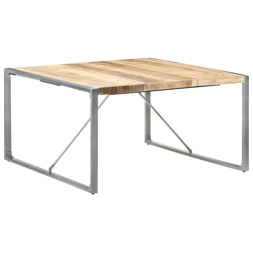 vidaXL Blagovaonski stol 140 x 140 x 75 cm od grubog drva manga