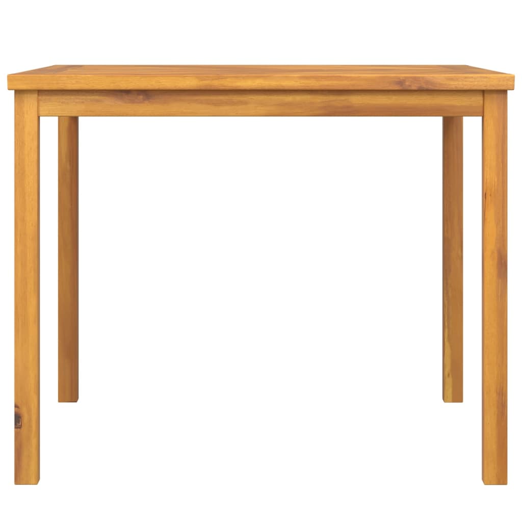 vidaXL Vrtni blagovaonski stol 90 x 90 x 74 cm masivno bagremovo drvo