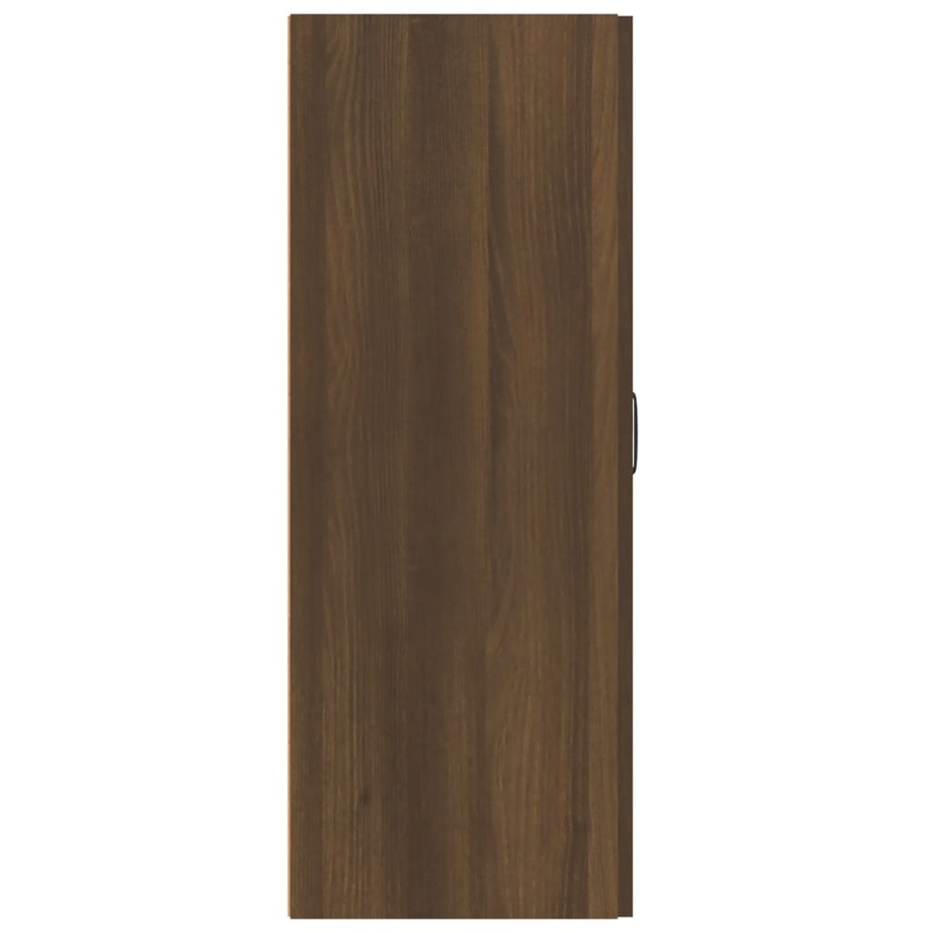 vidaXL Viseći ormarić smeđi hrast 69,5x34x90 cm od konstruiranog drva