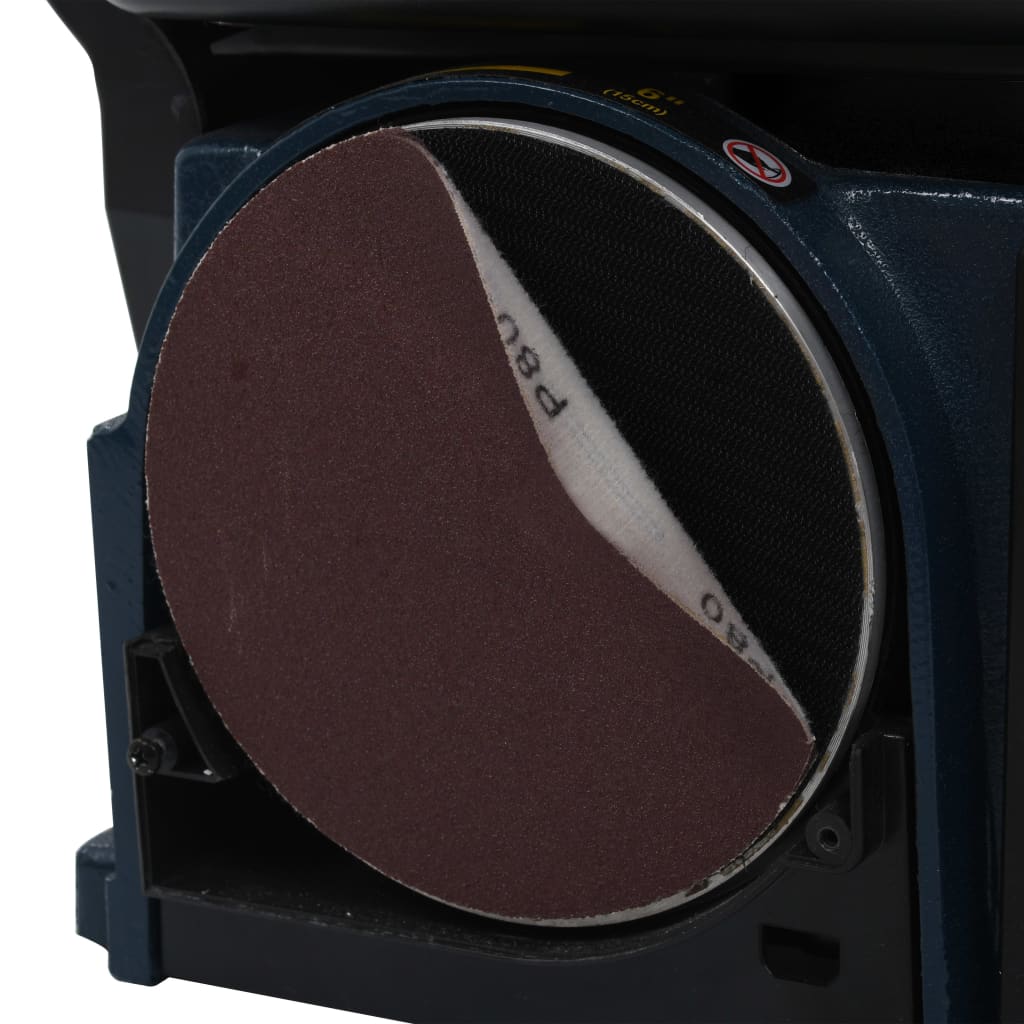 vidaXL Električna brusilica s diskom i tračna brusilica 370 W 150 mm