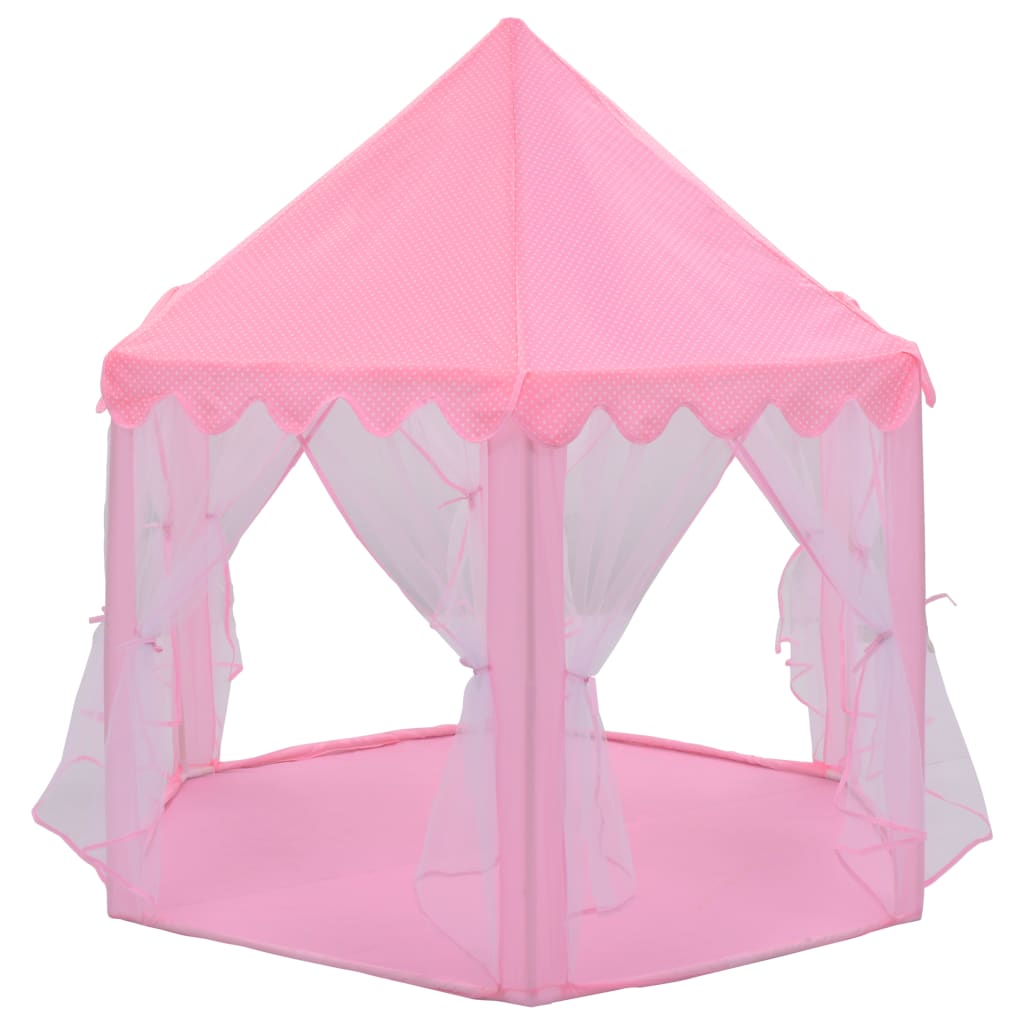 vidaXL Princezin šator za igru ružičasti