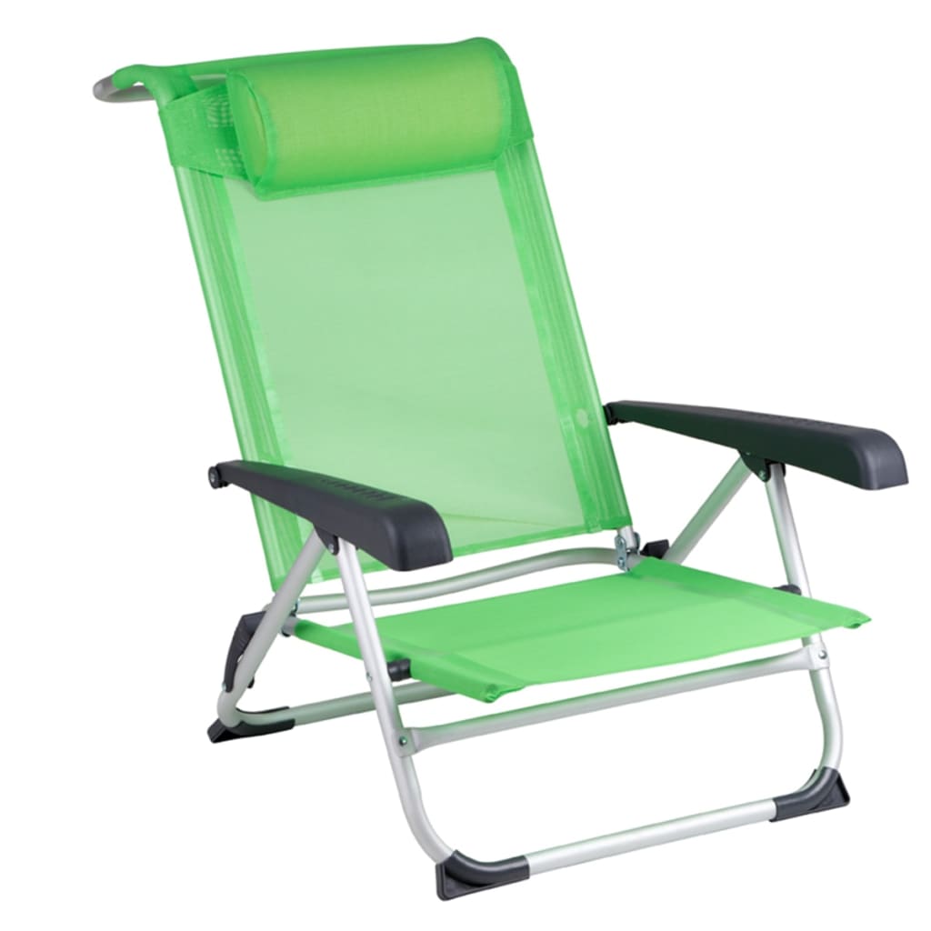 Bo-Camp stolica za plažu od aluminija zelena 1204794
