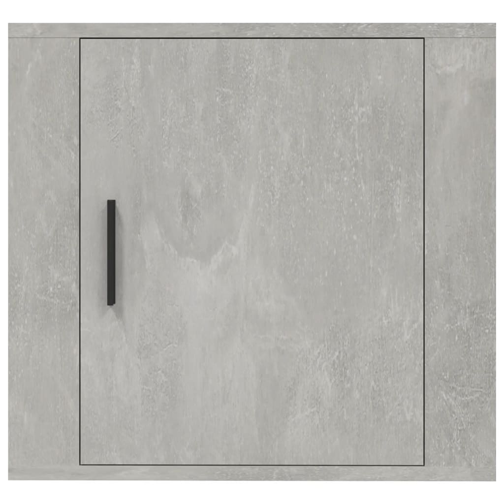 vidaXL Zidni noćni ormarić siva boja betona 50x30x47 cm