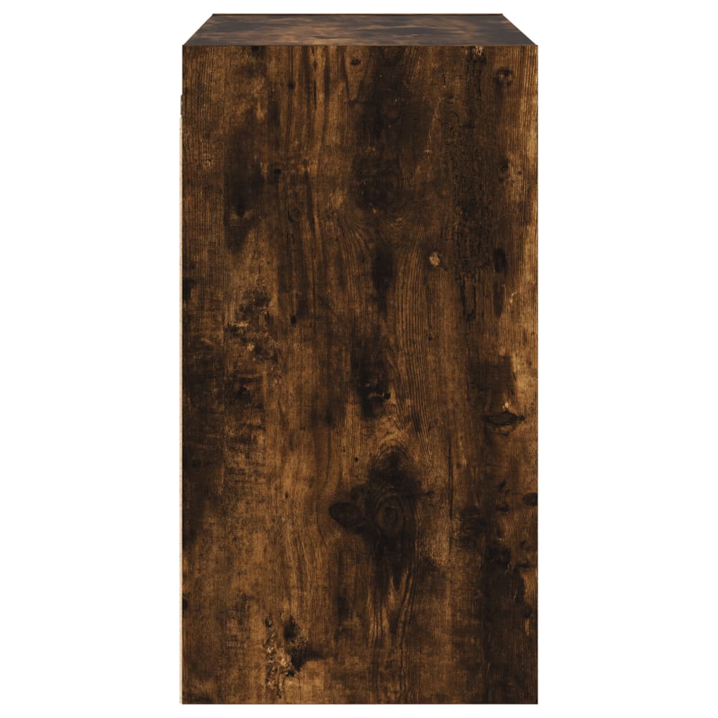 vidaXL Zidni ormarić sa staklenim vratima boja hrasta 68x37x68,5 cm
