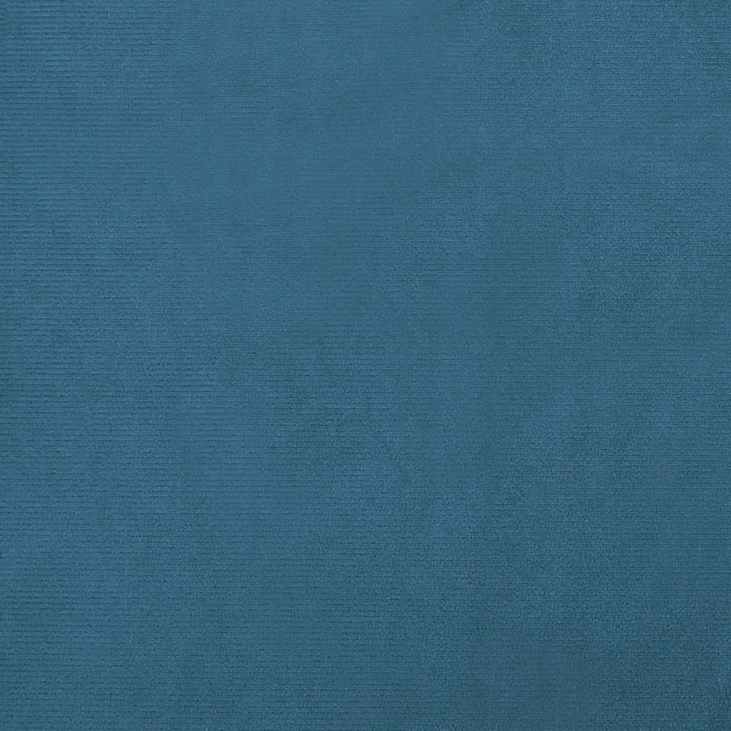 vidaXL Krevet za pse s produžetkom plavi 100 x 50 x 30 cm baršunasti
