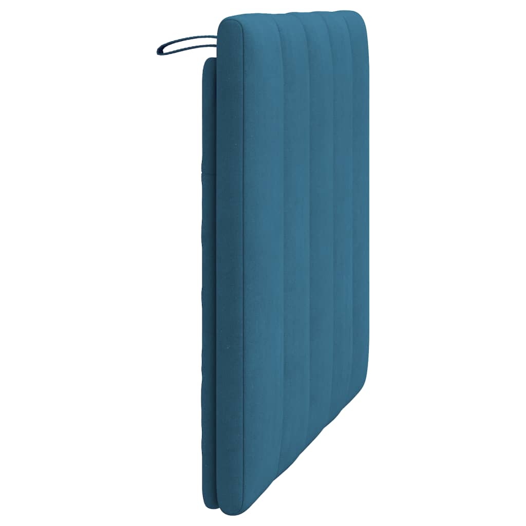 vidaXL Jastuk za uzglavlje plavi 80 cm baršunasti