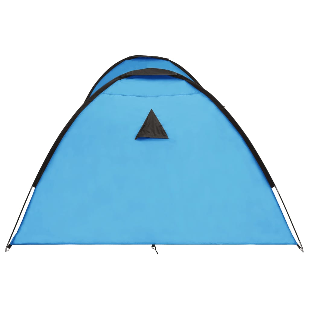 vidaXL Iglu šator za kampiranje 650 x 240 x 190 cm za 8 osoba plavi