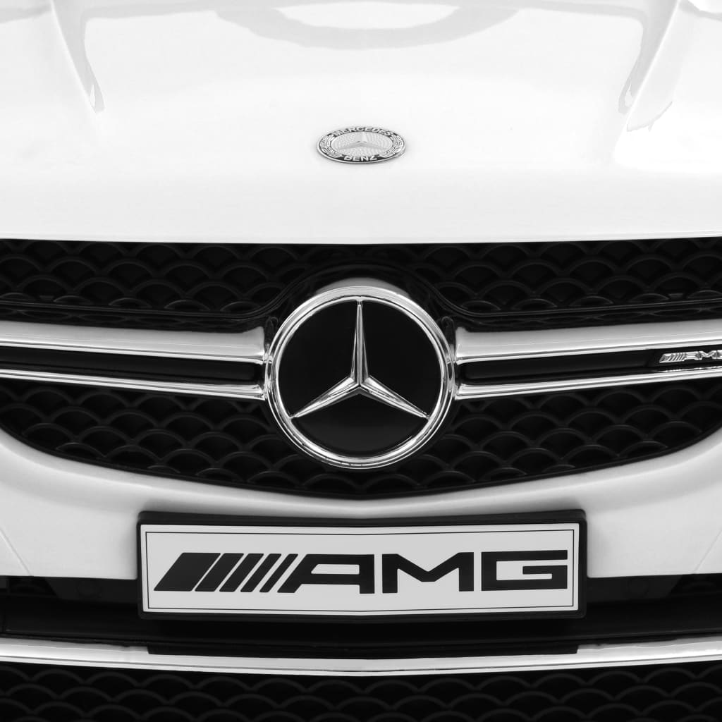 vidaXL Dječji automobil Mercedes Benz GLE63S plastični bijeli