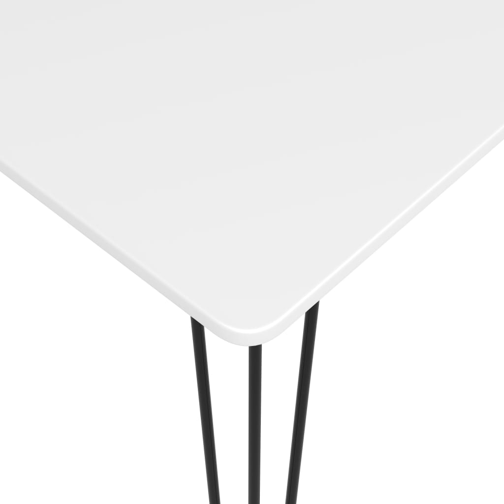 vidaXL 5-dijelni barski set bijeli