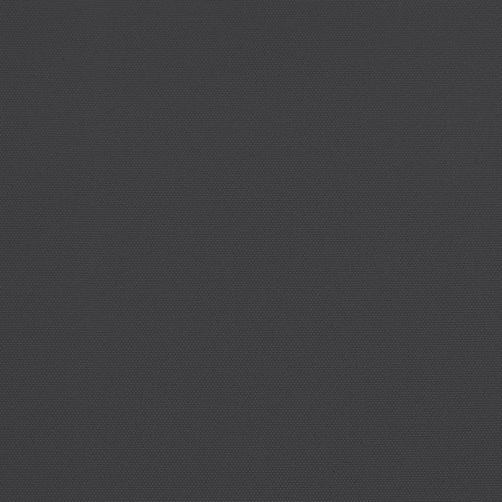 vidaXL Suncobran crni 200 x 224 cm aluminijski