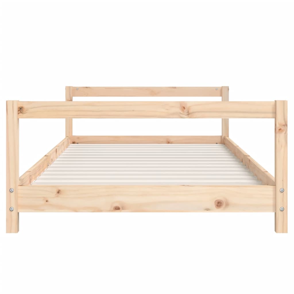 vidaXL Okvir za dječji krevet 80 x 160 cm od masivne borovine
