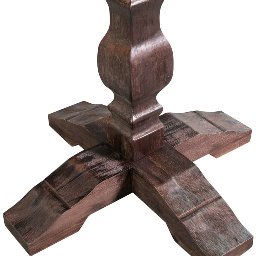 vidaXL Povišeni Stol od Masivnog Drva Akacije 85x75 cm