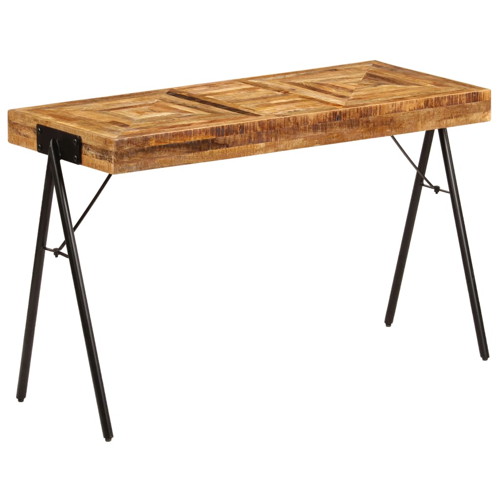 vidaXL Pisaći stol od masivnog drva manga 118 x 50 x 75 cm