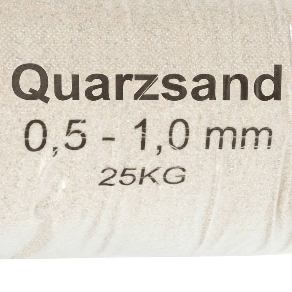 vidaXL Filtarski pijesak 25 kg 0,5 - 1,0 mm