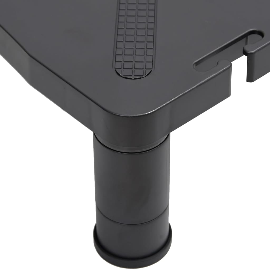 vidaXL Stalak za monitor crni 33,5 x 34 x 10,5 cm