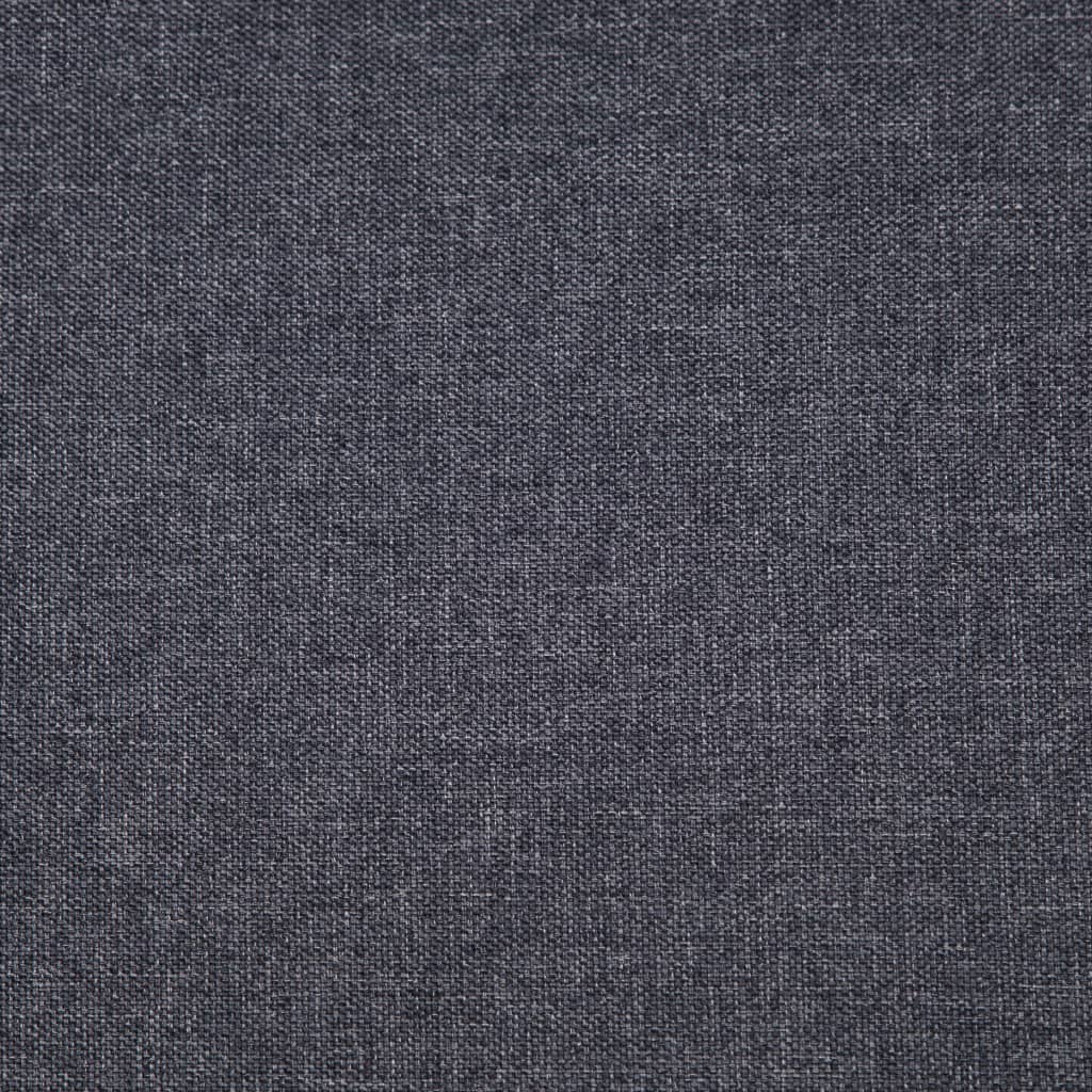 vidaXL Fotelja od tkanine tamnosiva