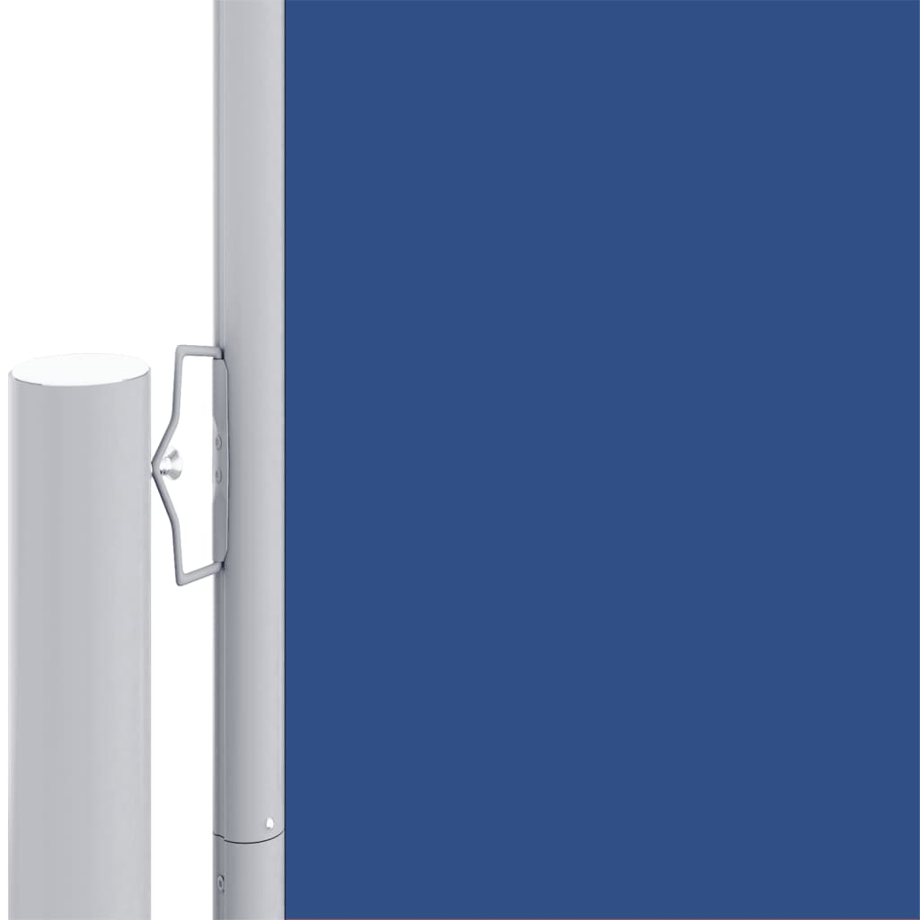 vidaXL Uvlačiva bočna tenda plava 220 x 600 cm