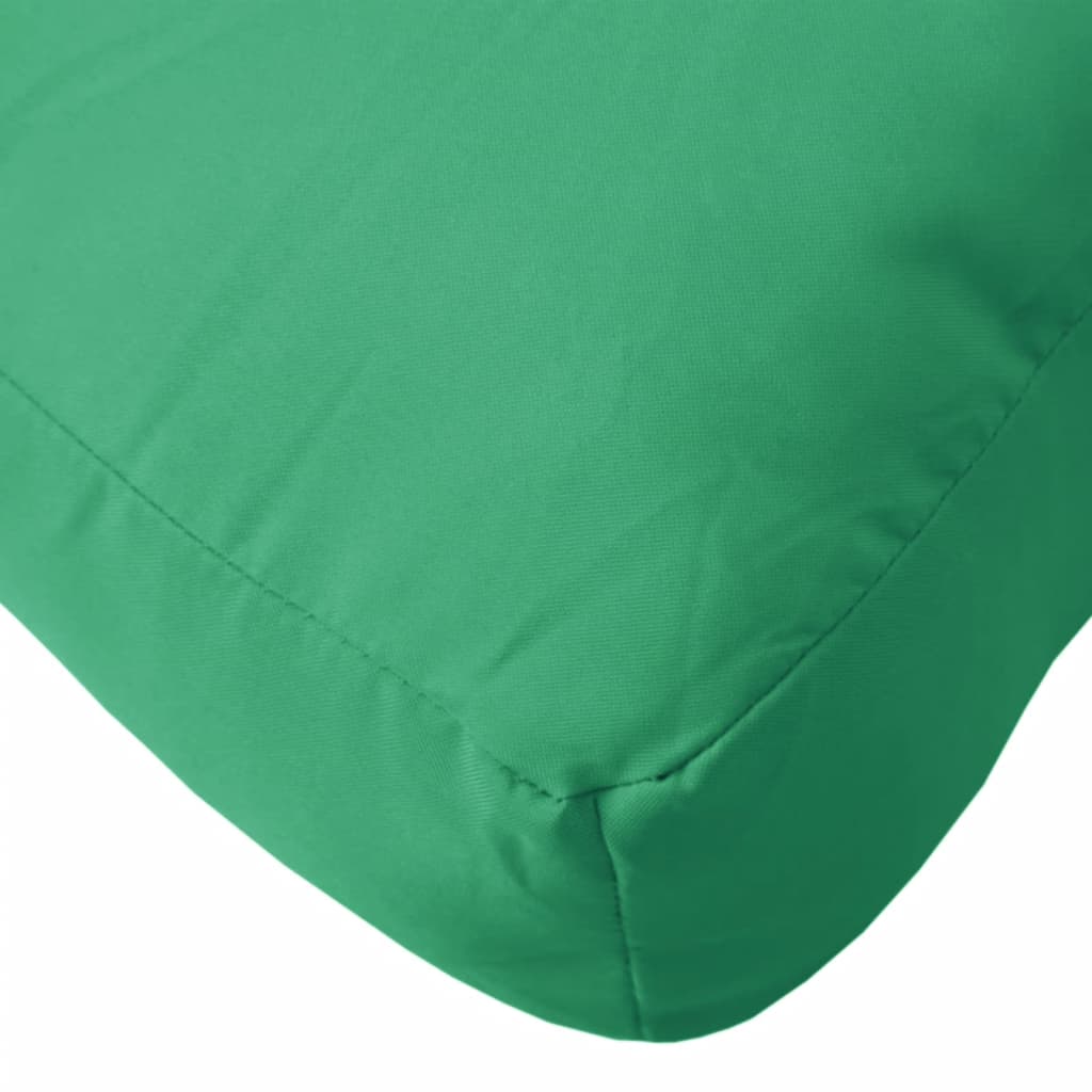 vidaXL Jastuci za sofu od paleta 3 kom zeleni od tkanine