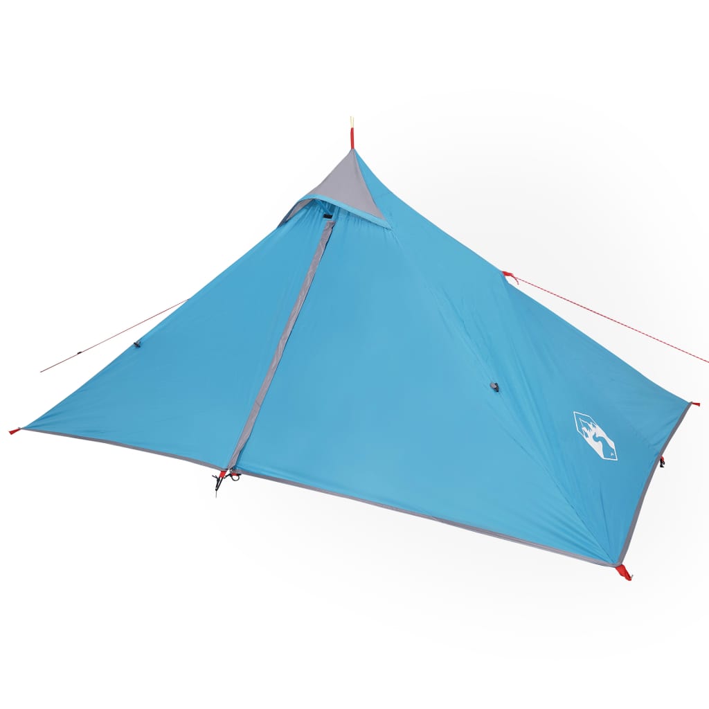 vidaXL Šator za kampiranje za 1 osobu plavi vodootporni