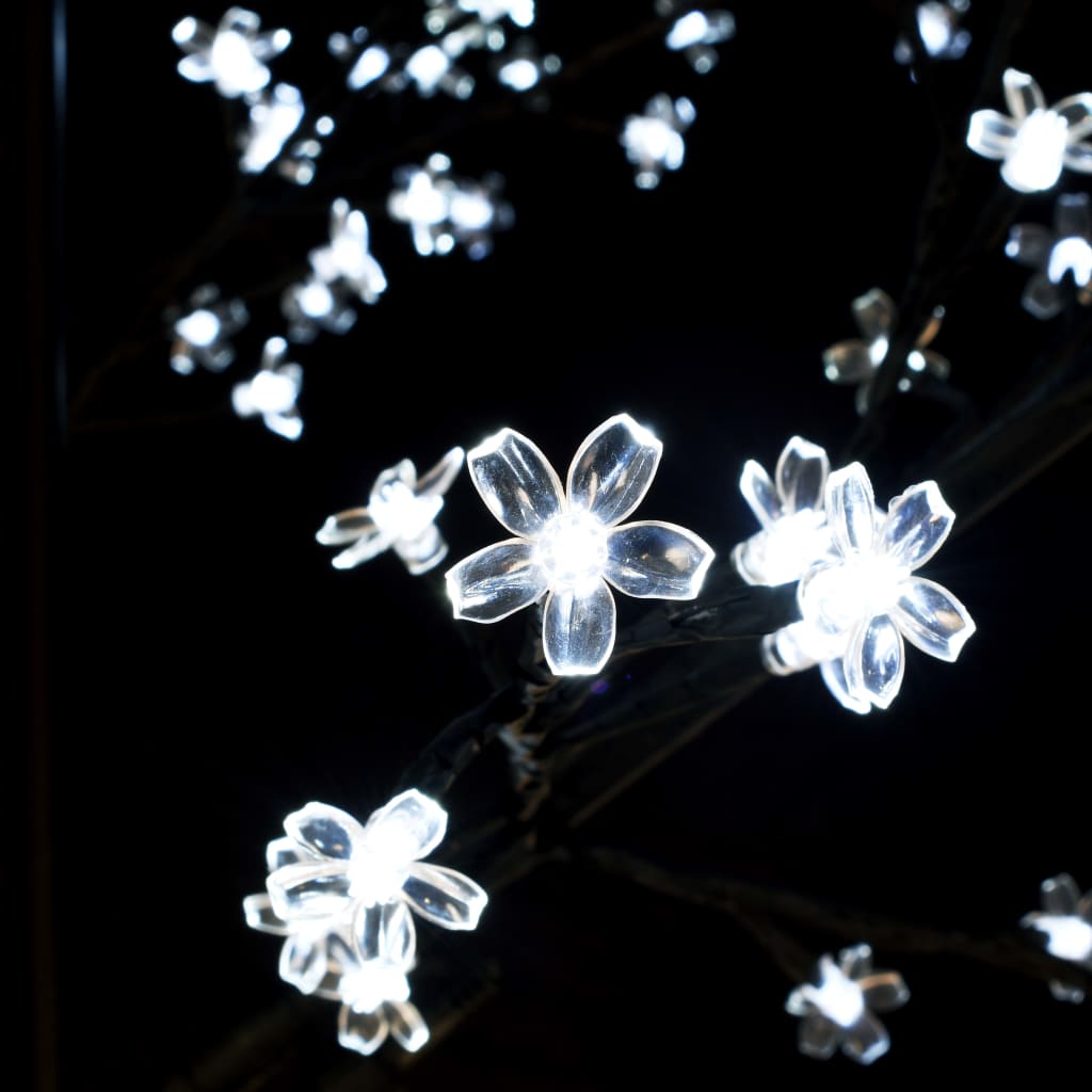 vidaXL Božićno drvce s 200 LED žarulja hladno bijelo svjetlo 180 cm