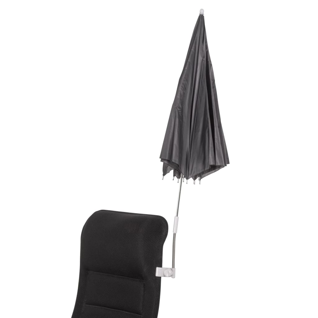 Bo-Camp univerzalni suncobran za stolicu 106 cm sivi