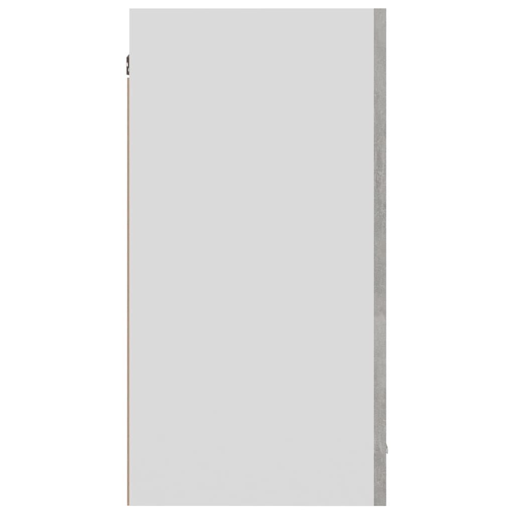 vidaXL Viseći ormarić boja betona 80x31x60 cm od konstruiranog drva