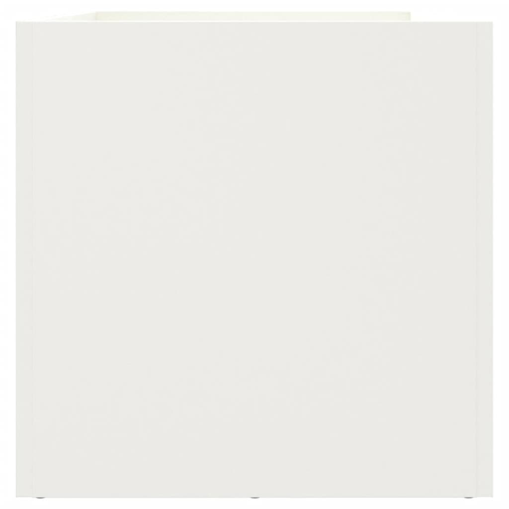vidaXL Sadilica bijela 62 x 30 x 29 cm od hladno valjanog čelika