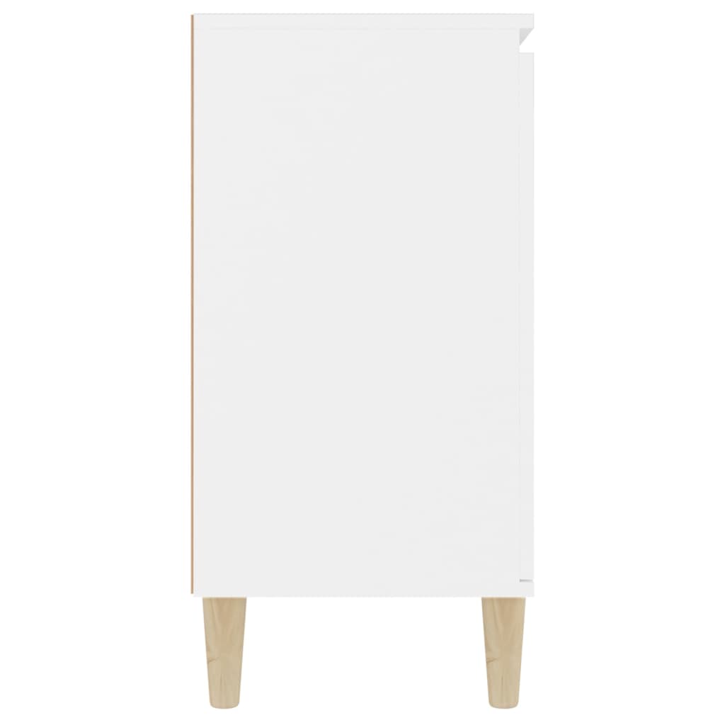 vidaXL Komoda bijela 103,5 x 35 x 70 cm od konstruiranog drva