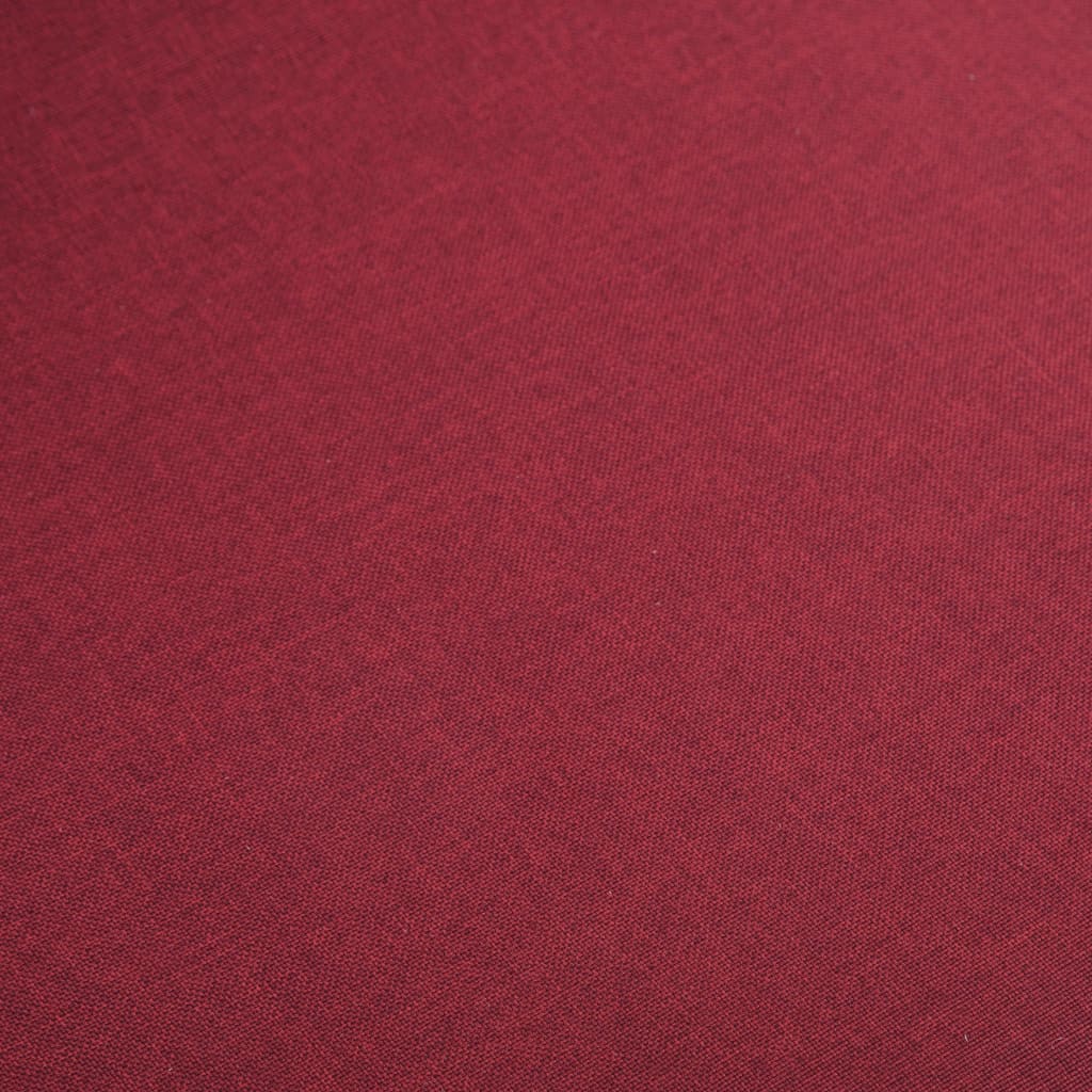 vidaXL Blagovaonske stolice tkanina i hrastovina 4 kom crvene