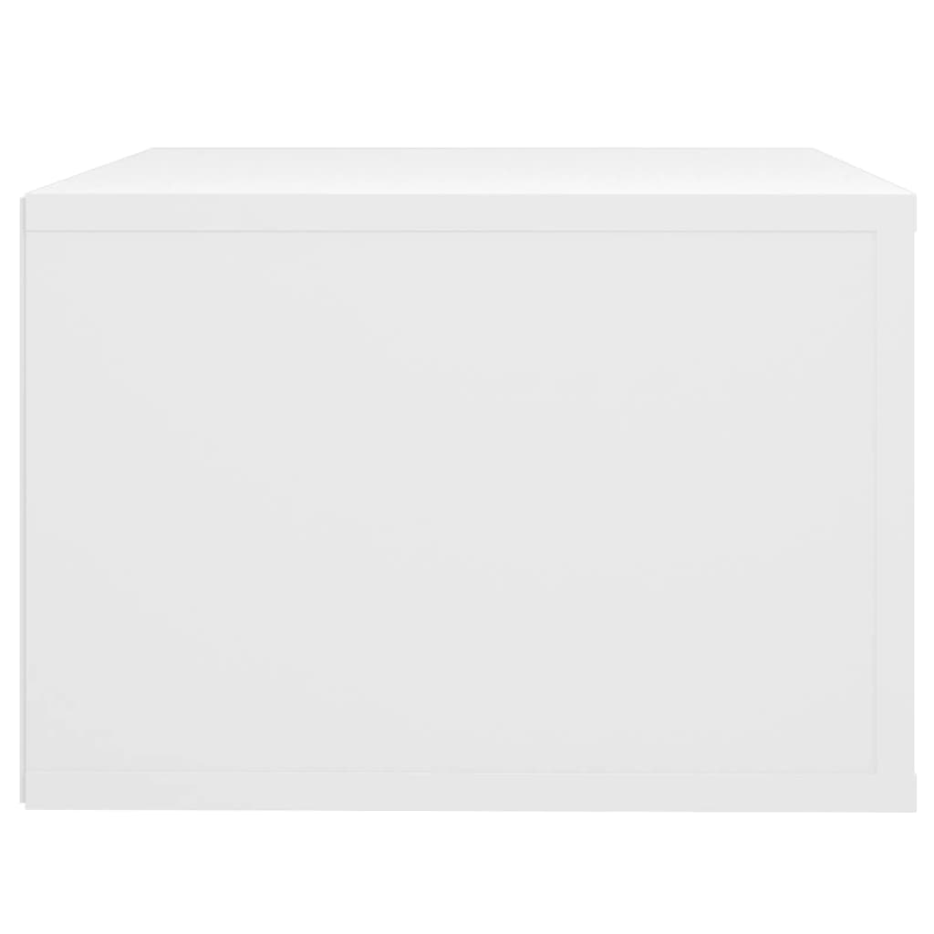vidaXL Zidni noćni ormarić bijeli 50 x36 x 25 cm