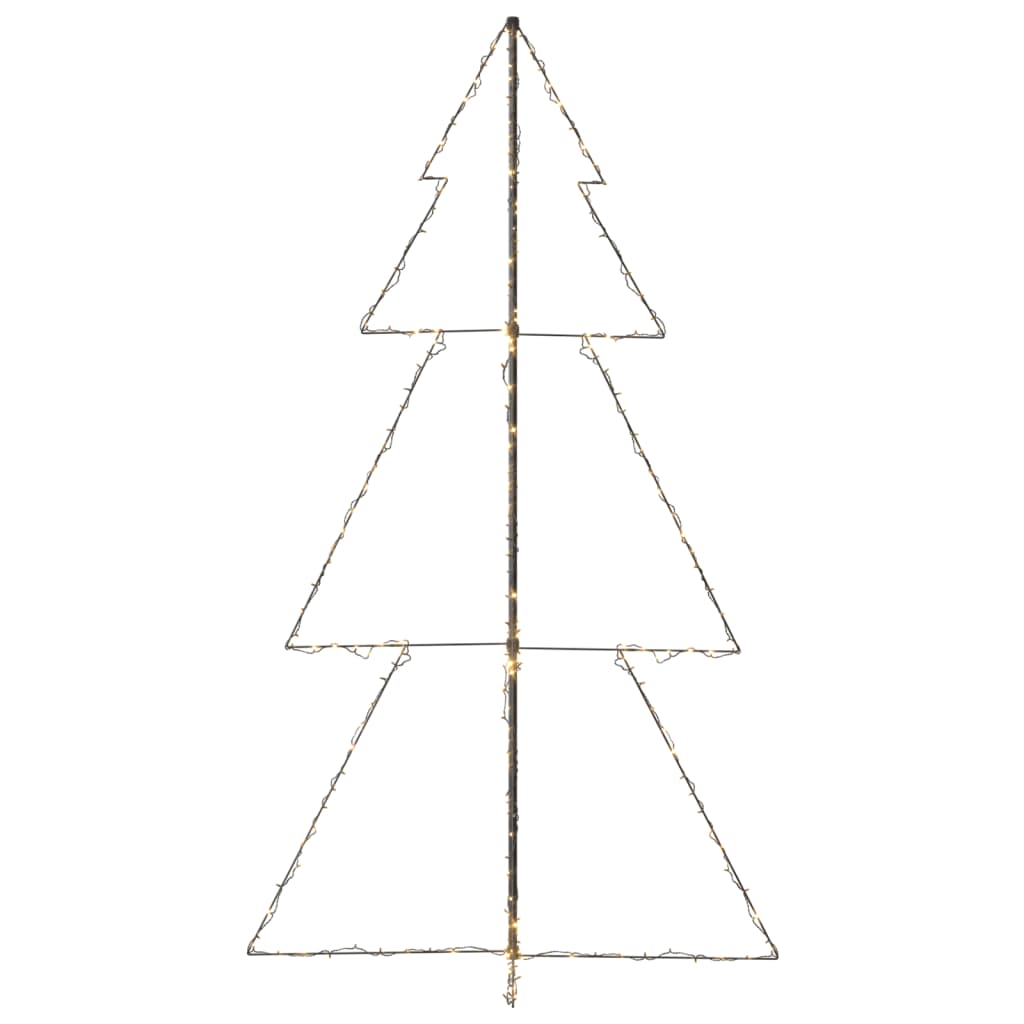 vidaXL Stožasto božićno drvce 300 LED unutarnje i vanjsko 120 x 220 cm