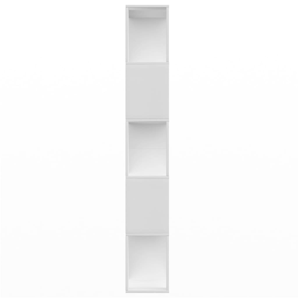 vidaXL Ormarić za knjige / sobna pregrada bijeli 80x24x159 cm iverica