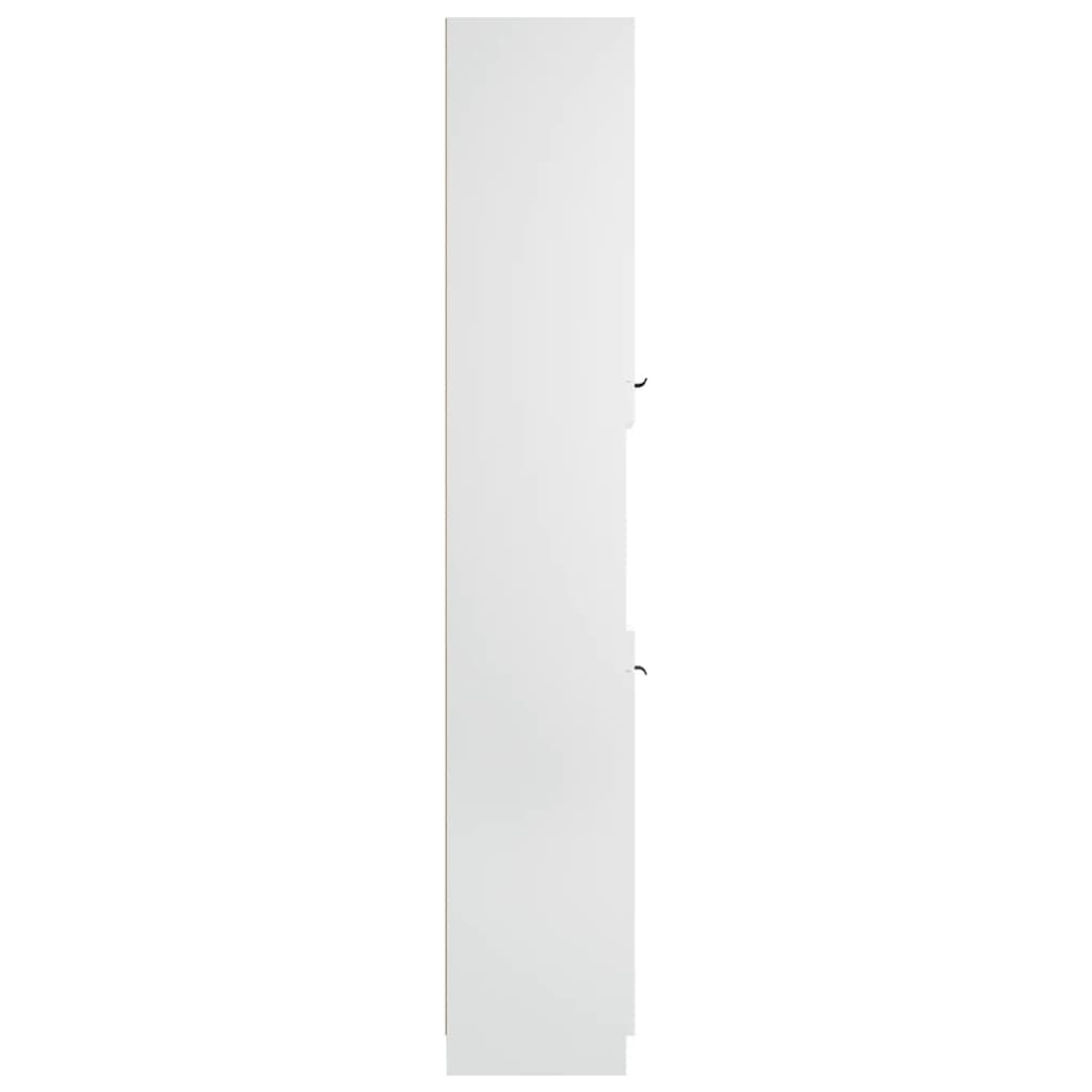 vidaXL Kupaonski ormarić bijeli 32x34x188,5 cm od konstruiranog drva