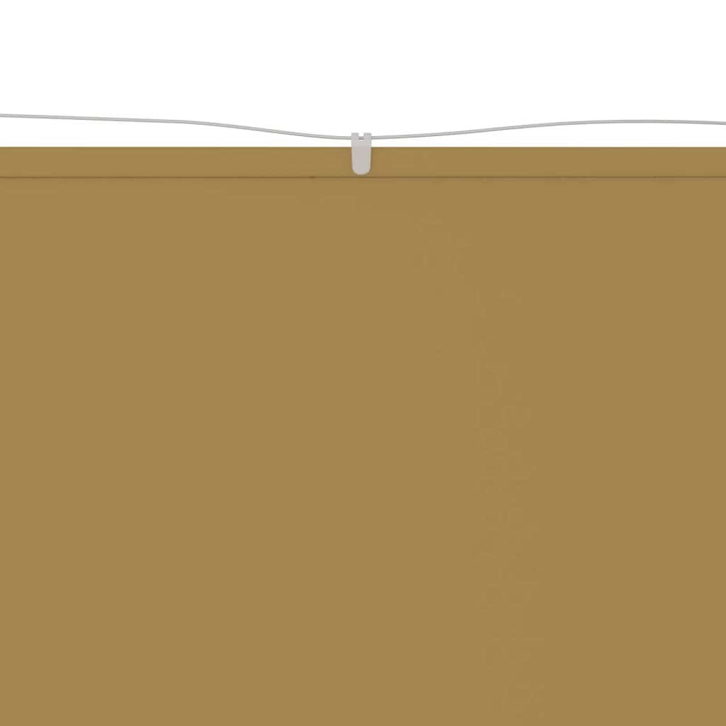 vidaXL Okomita tenda bež 100 x 1200 cm od tkanine Oxford