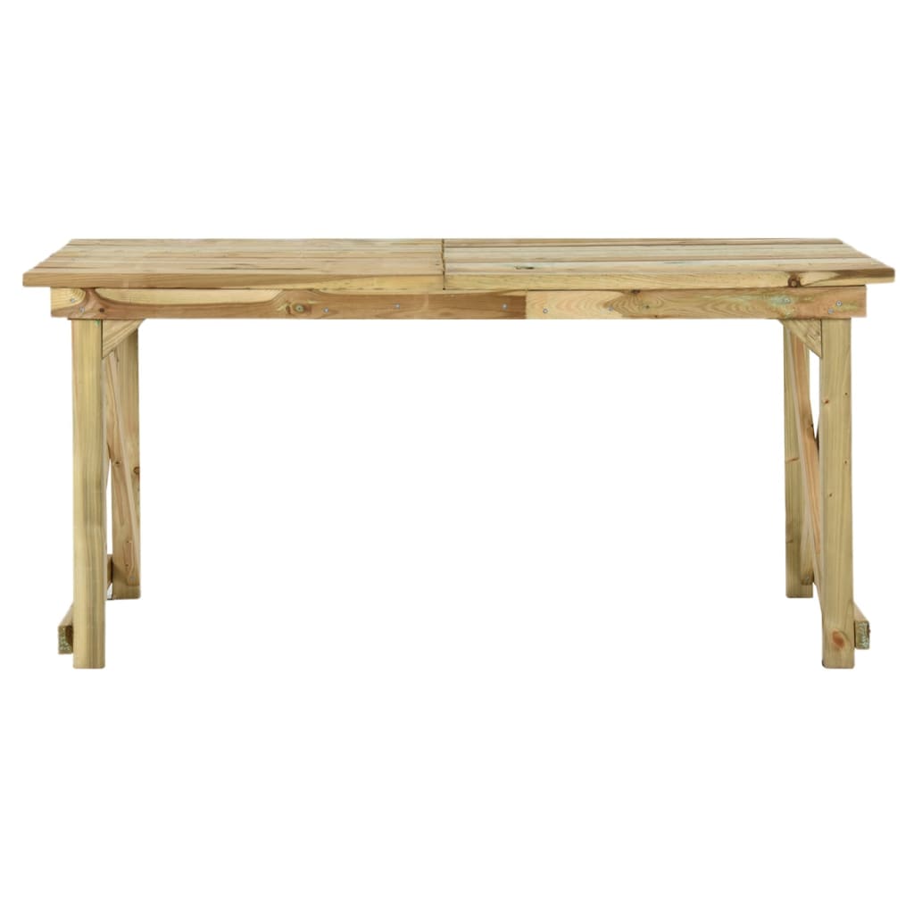 vidaXL Vrtni stol 160 x 79 x 75 cm drveni