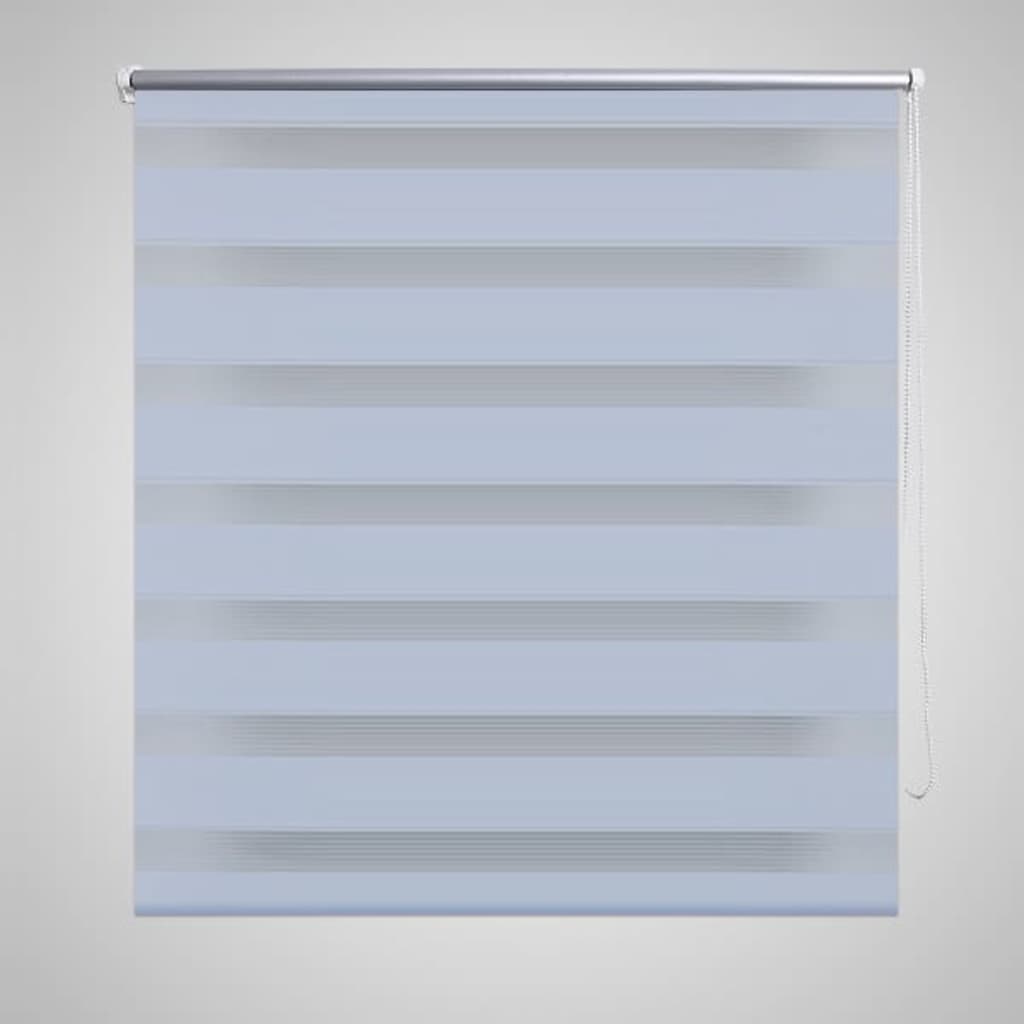 Rolo bijele zavjese sa zebrastim linijama 80 x 175 cm