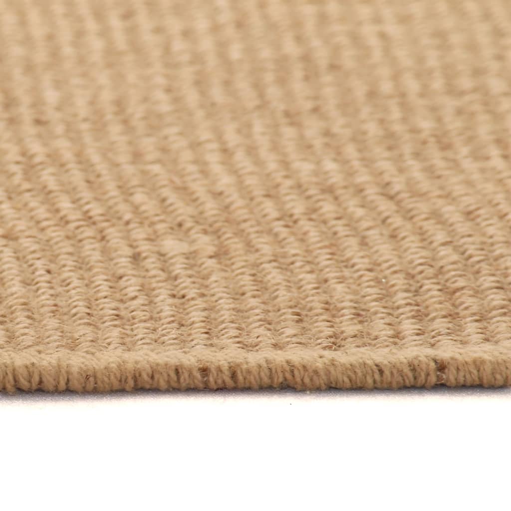 vidaXL Ukrasni tepih od jute s podlogom od lateksa 180 x 250 cm