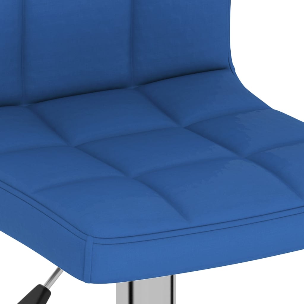 vidaXL Barski stolci od tkanine 2 kom plavi