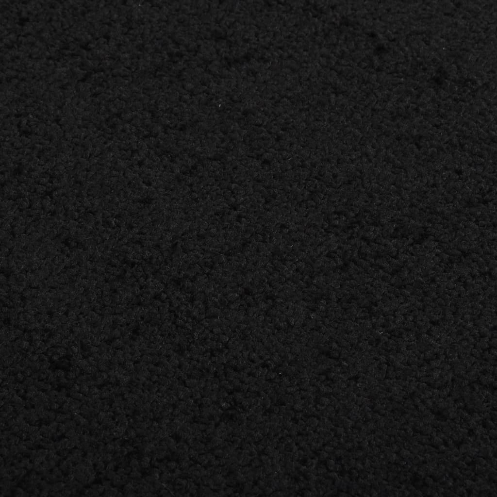 vidaXL Otirač crni 60 x 80 cm