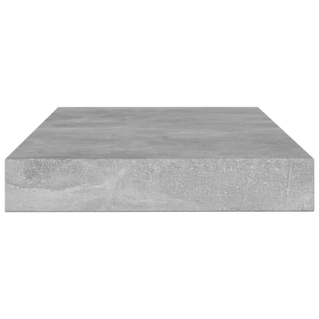 vidaXL Police za knjige 8 kom siva boja betona 100x10x1,5 cm iverica