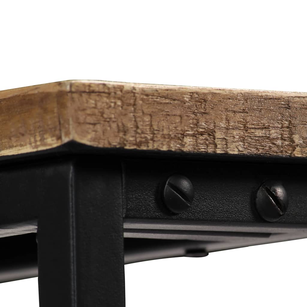vidaXL Konzolni stol od masivne obnovljene tikovine 90 x 30 x 76 cm