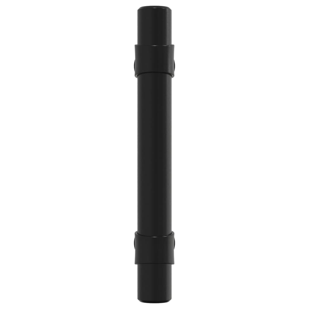 vidaXL Ručke za ormarić 10 kom crne 64 mm od nehrđajućeg čelika