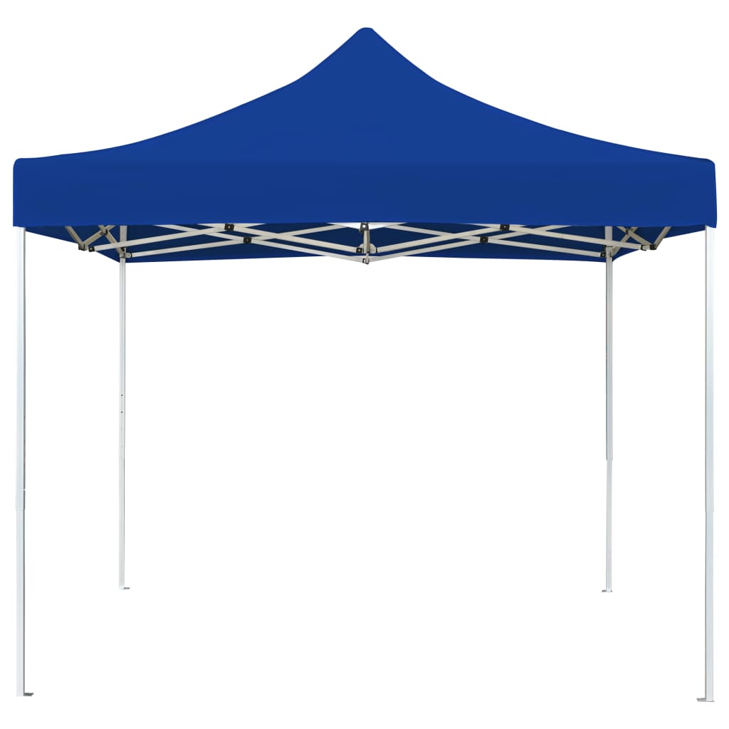 vidaXL Profesionalni sklopivi šator za zabave 3 x 3 m plavi
