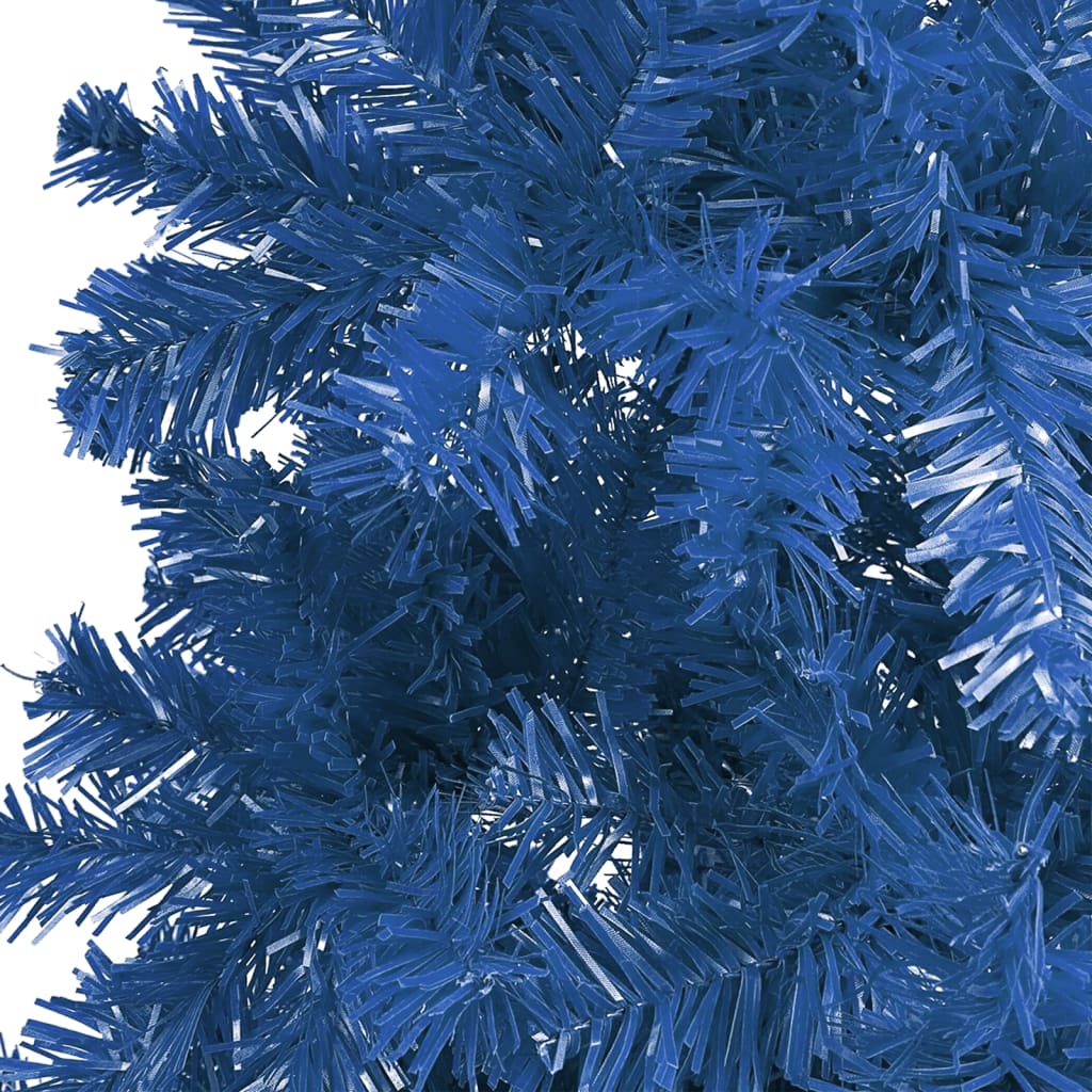 vidaXL Usko božićno drvce plavo 120 cm
