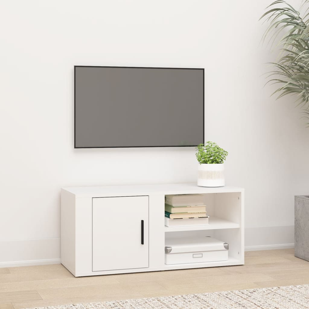 vidaXL TV ormarić bijeli 80 x 31,5 x 36 cm od konstruiranog drva