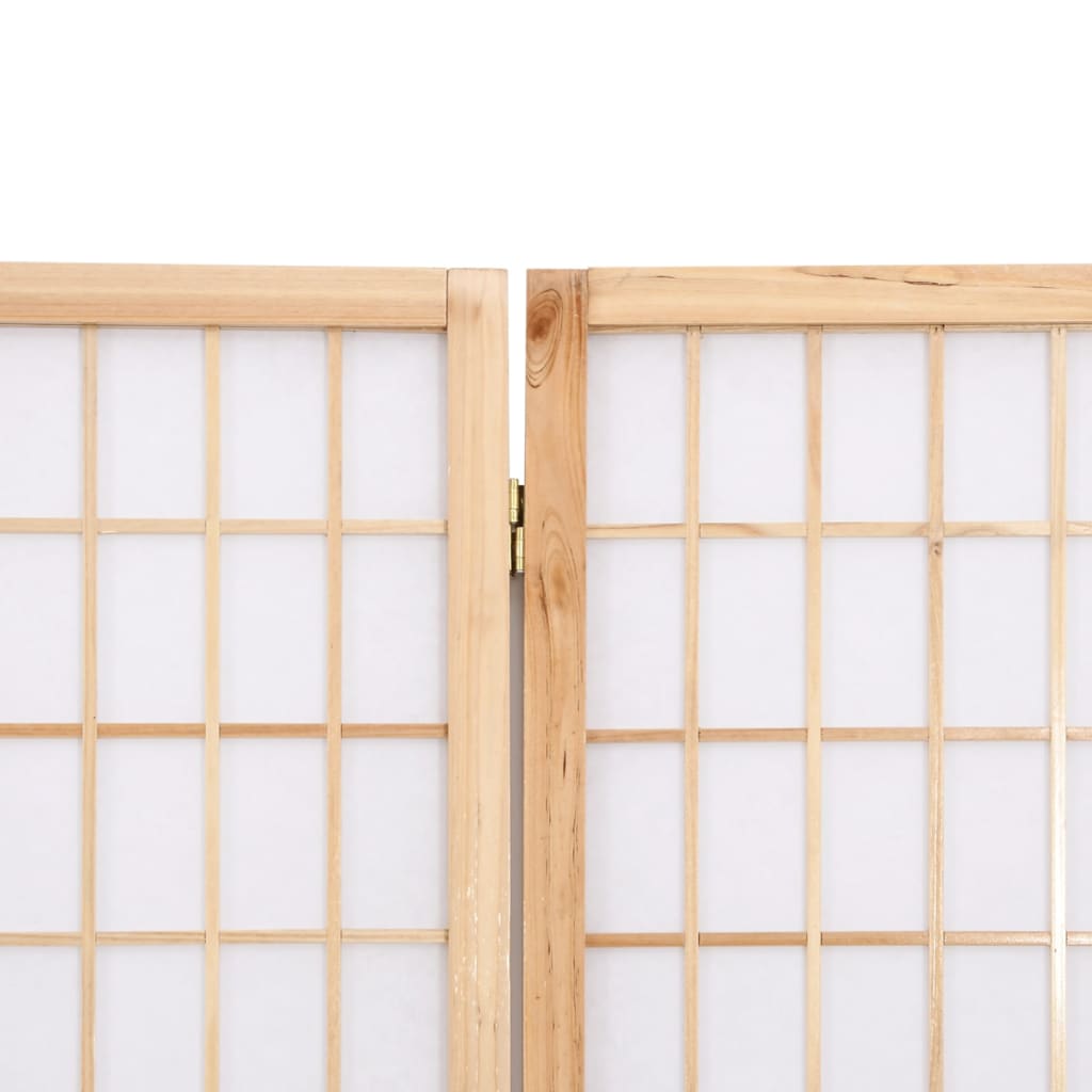 vidaXL Sklopiva sobna pregrada 3 panela japanski stil 120x170 cm