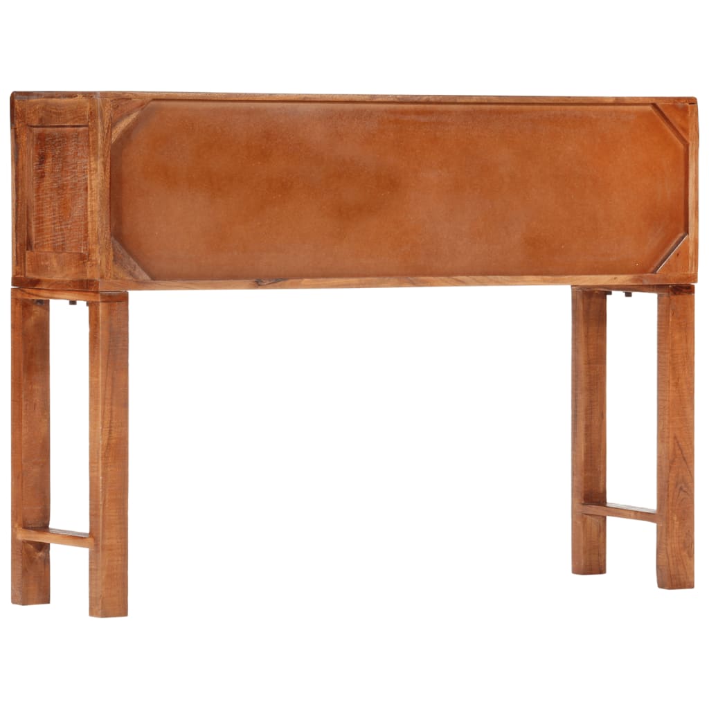 vidaXL Konzolni stol 120 x 32 x 80 cm od masivnog grubog drva bagrema