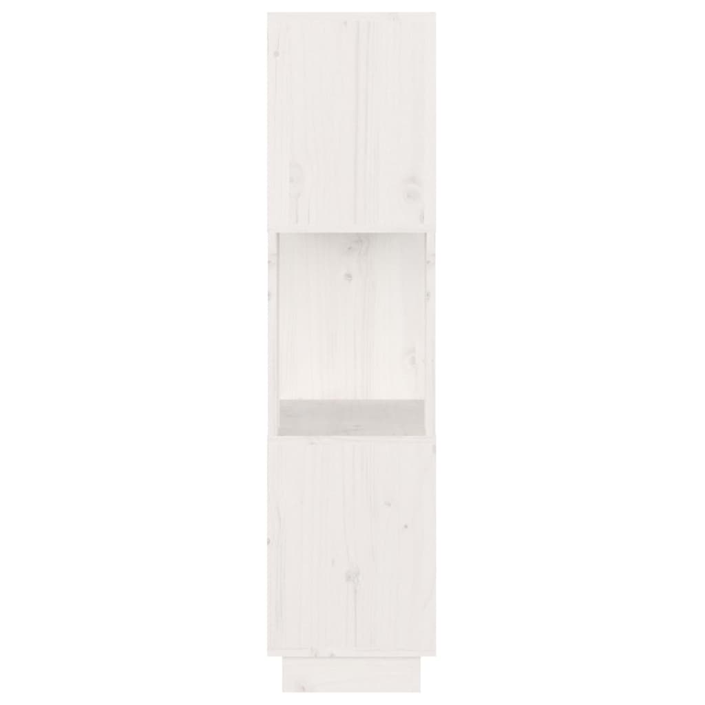 vidaXL Ormarić za knjige / pregrada bijeli 51x25x101 cm od borovine