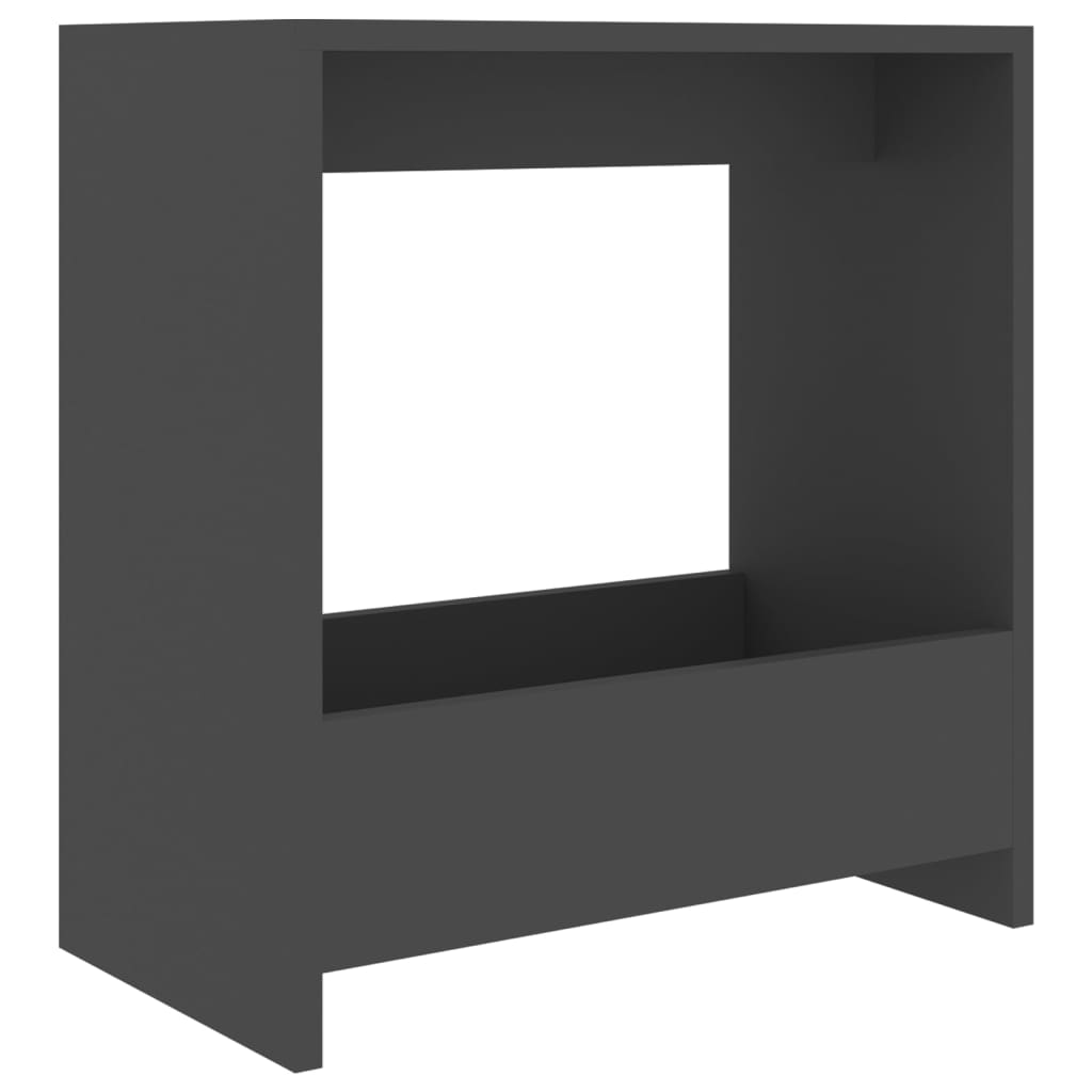 vidaXL Bočni stolić sivi 50 x 26 x 50 cm od konstruiranog drva